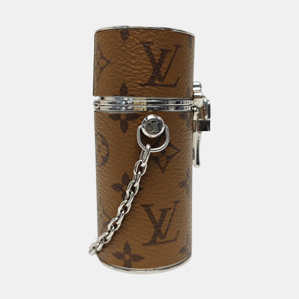 Monogram Coated Canvas Shoulder Bag Brown