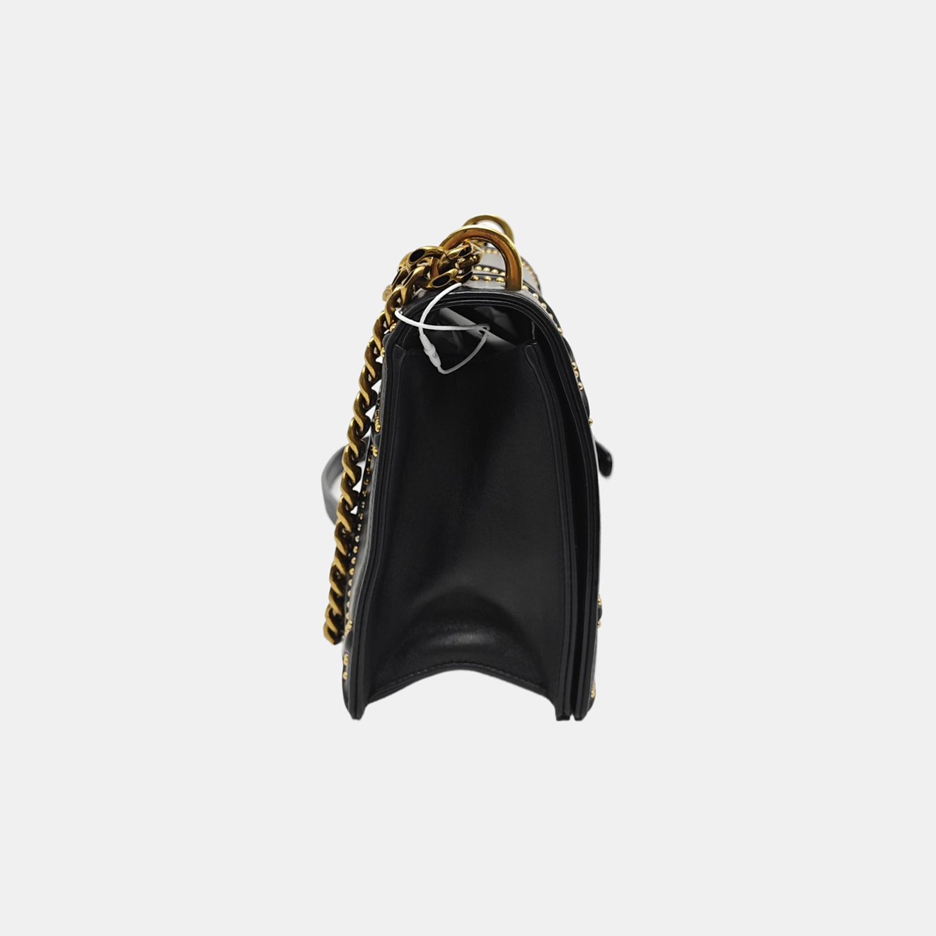 Diorama Medium Cannage Calfskin Black