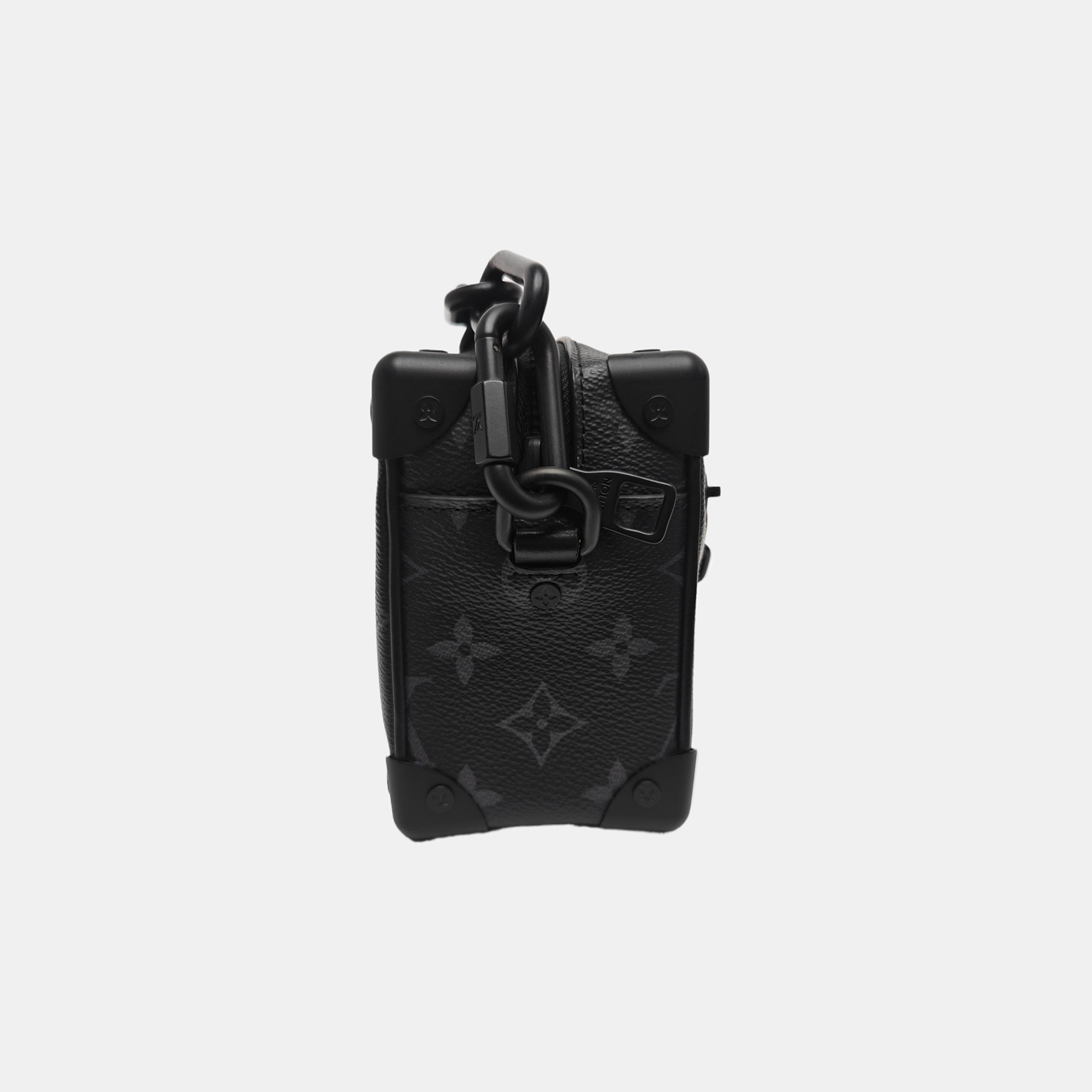 SOFT TRUNK Mini Monogram Coated Canvas Black