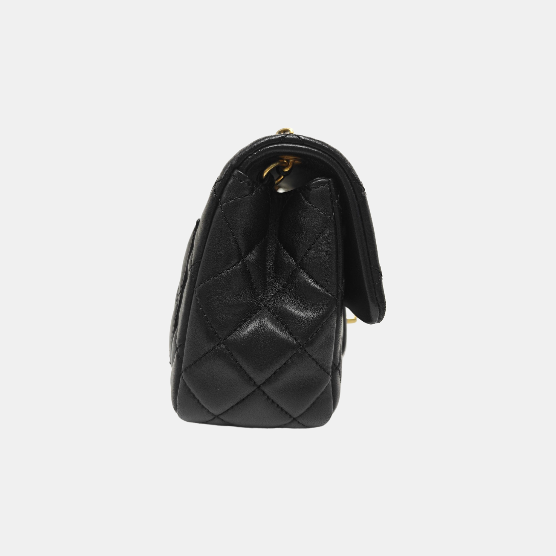 CLASSIC FLAP Mini Quilted Lambskin Black