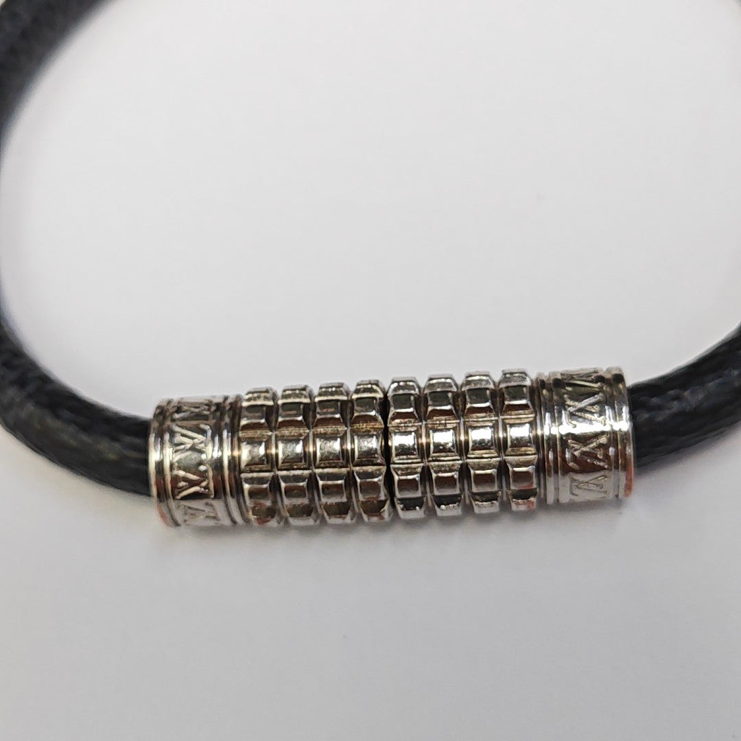 DIGIT Metal Black Bangle