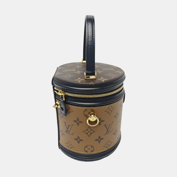 CANNES PM Monogram Coated Canvas Brown