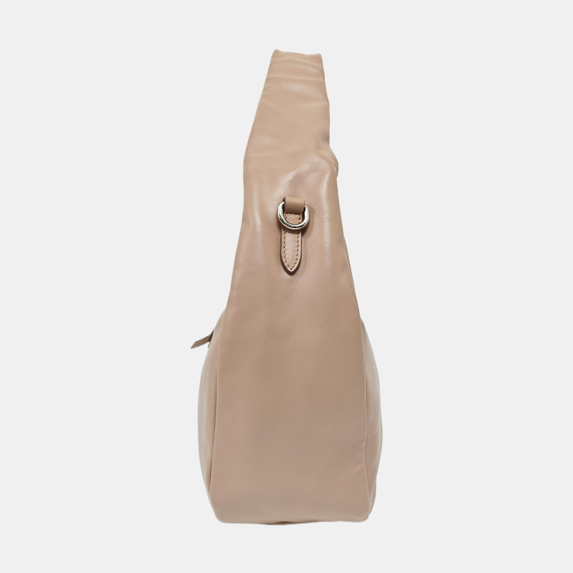 Calfskin Top Handle Bag Pink