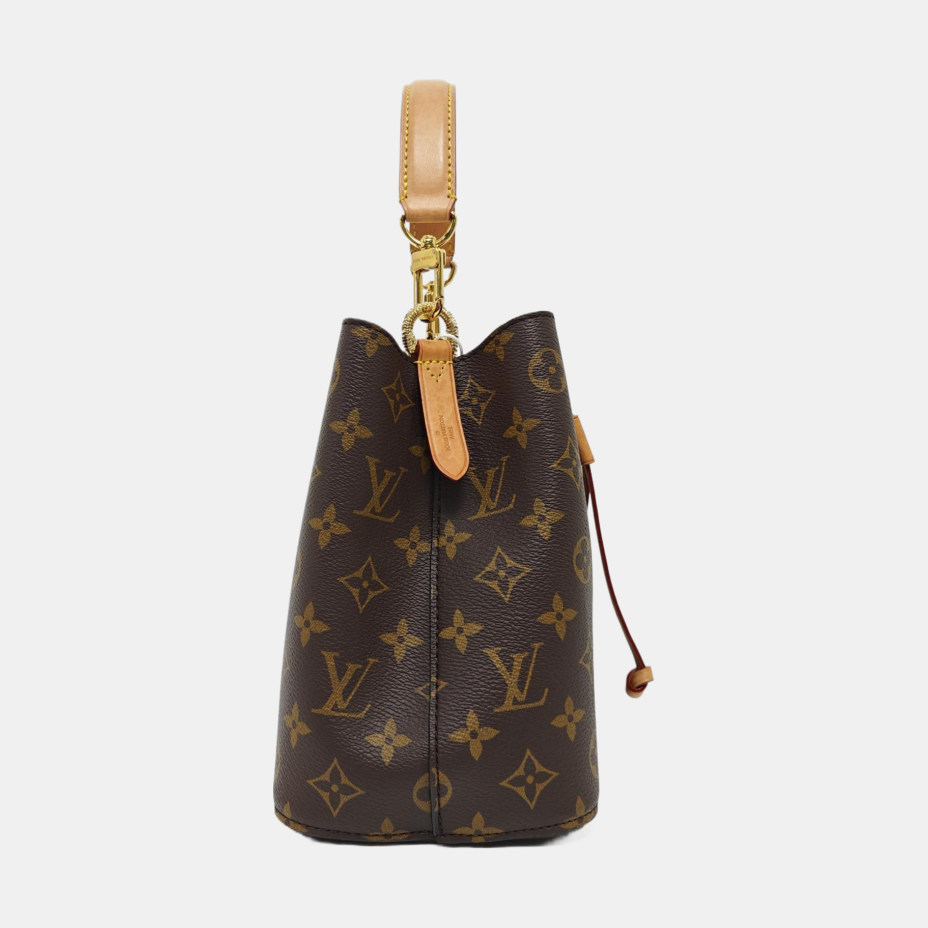 NÉONOÉ BB Monogram Coated Canvas Brown
