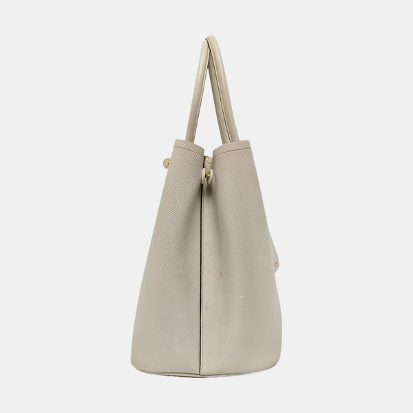 Double Calfskin White
