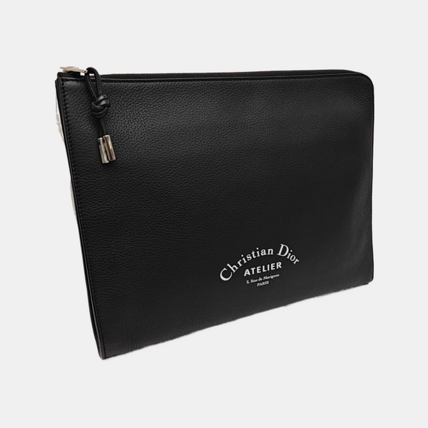 Calfskin Clutch Black