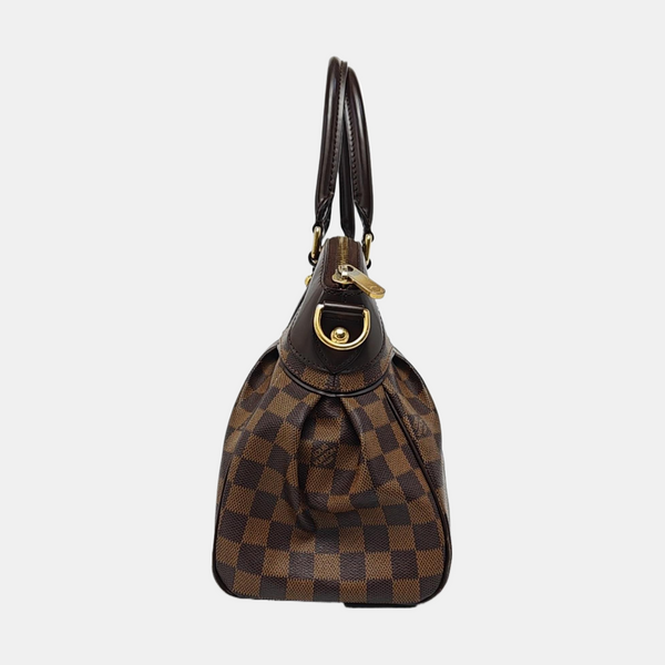 TREVI PM Damier Ebene Coated Canvas Brown