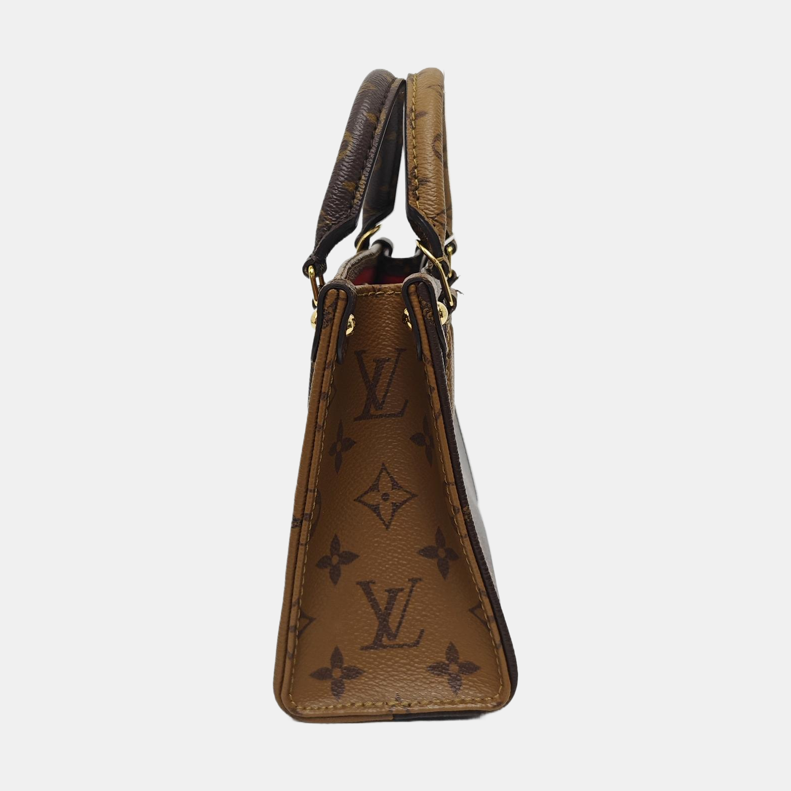 ONTHEGO BB Monogram Coated Canvas Brown