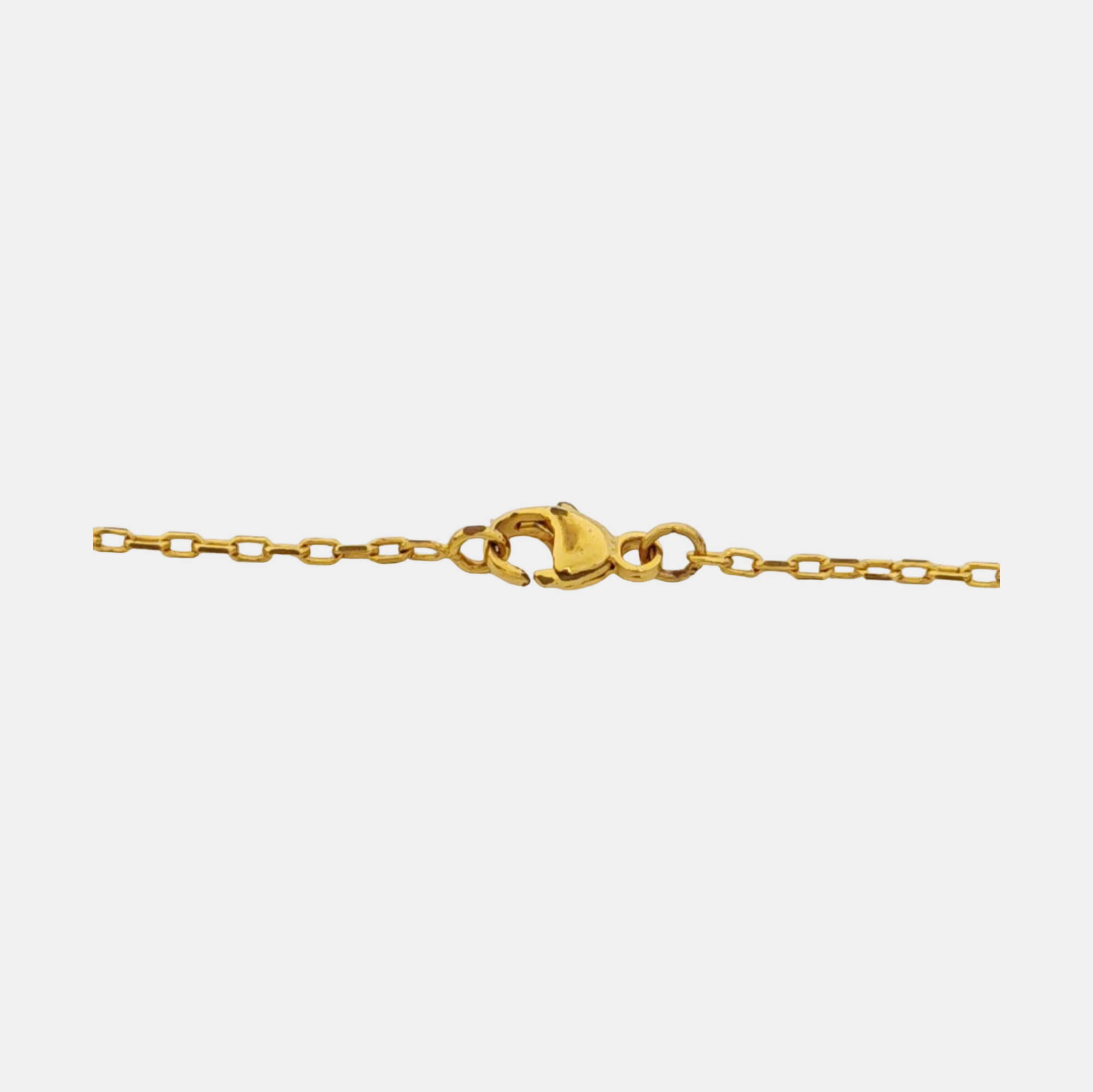 Pop H Metal Gold Necklace