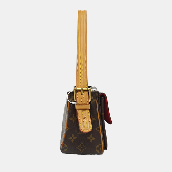 VIVA CITE Monogram Coated Canvas Brown