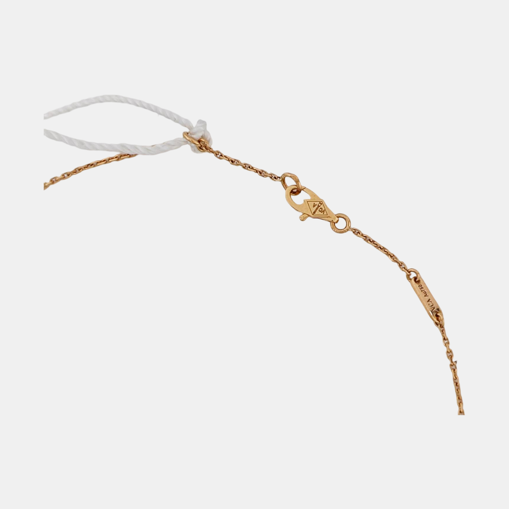 Sweet Alhambra 18k Rose Gold Necklace