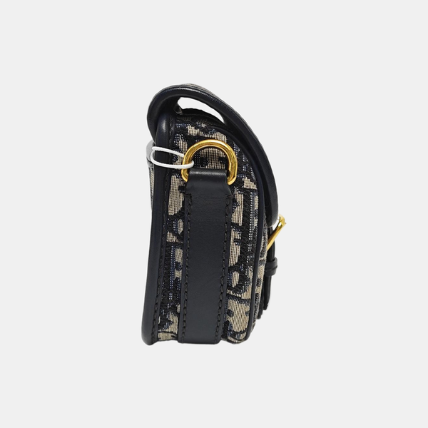 Bobby Small Oblique Canvas Blue