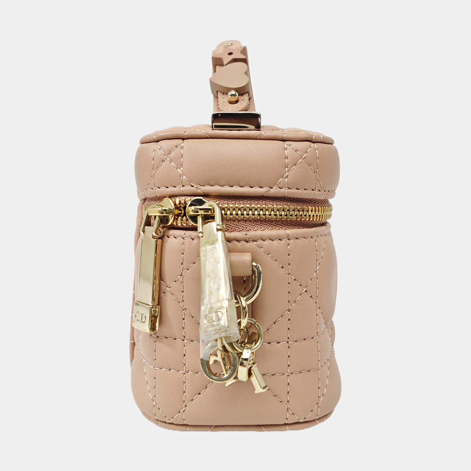 Lady Dior Super Mini Cannage Lambskin Pink