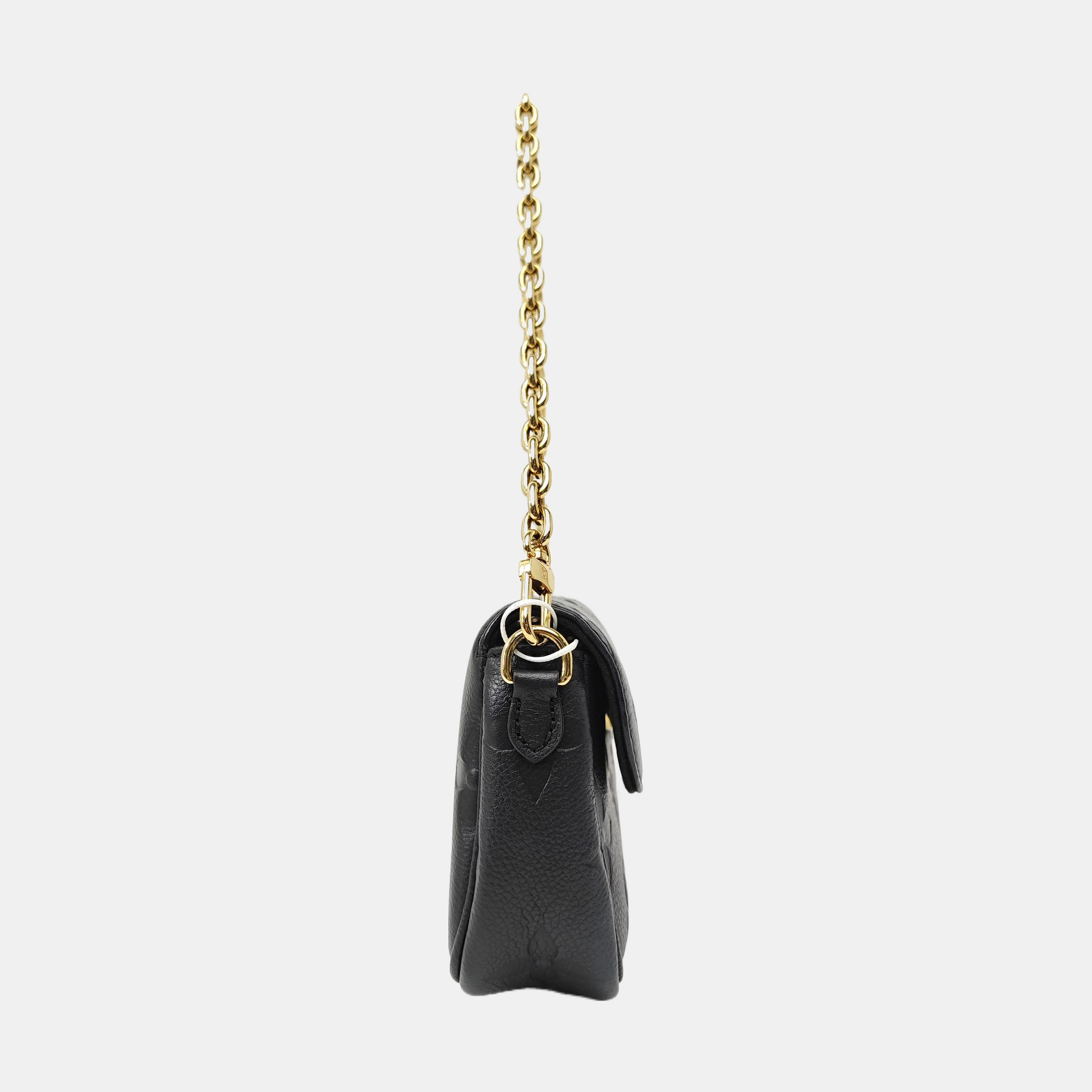 IVY Monogram Calfskin Black