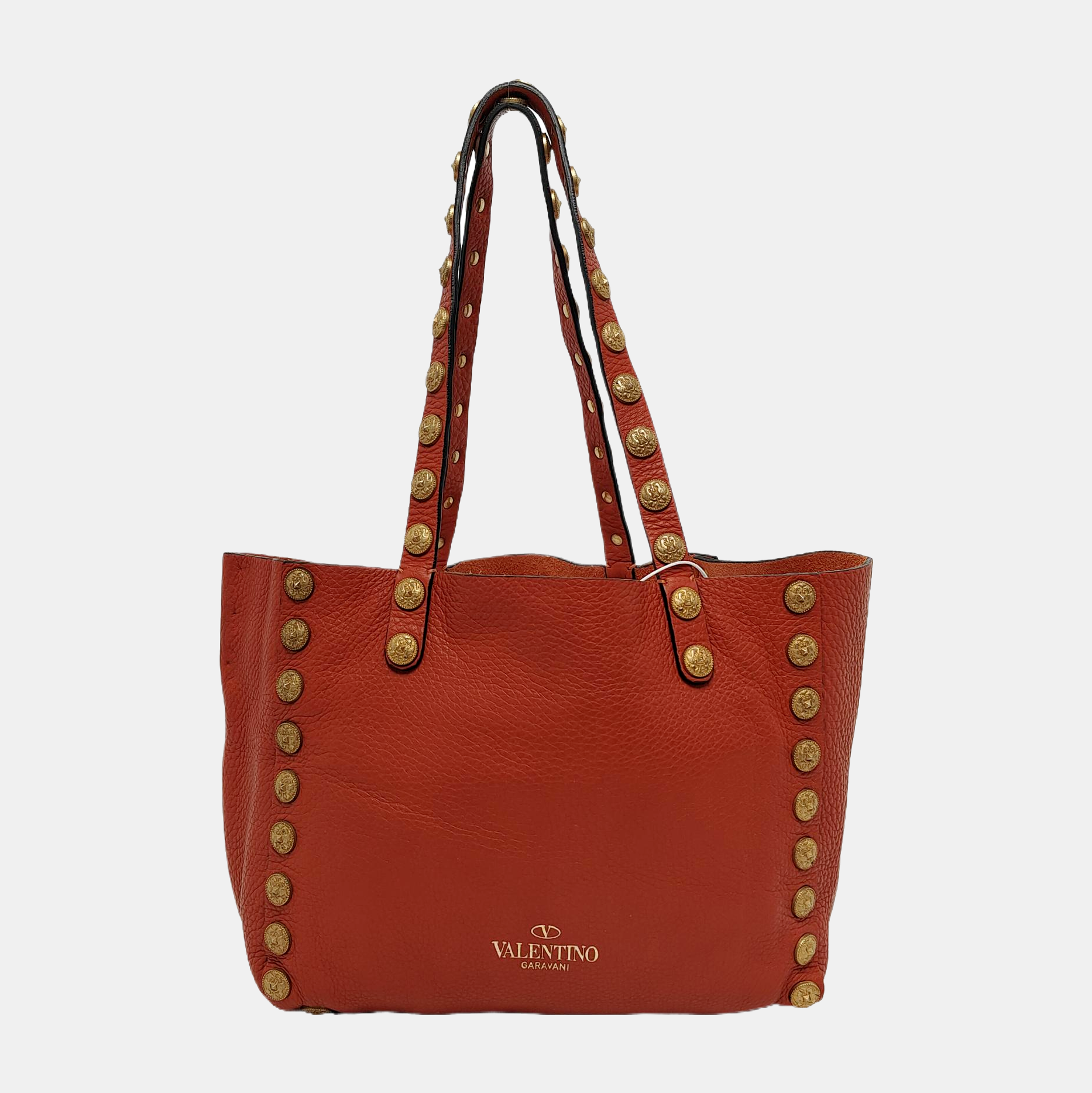 Calfskin Tote Bag Red