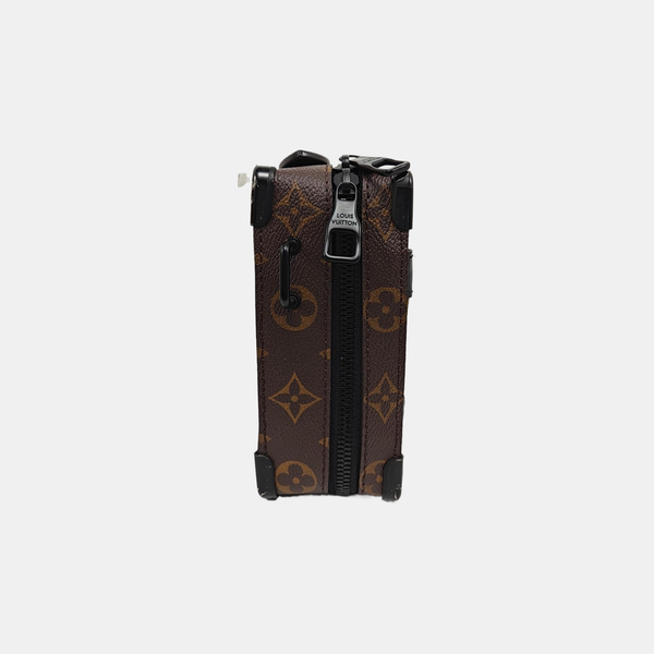 SOFT TRUNK Monogram Coated Canvas Brown