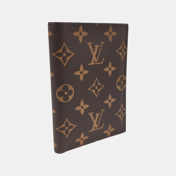 Monogram Coated Canvas Wallet Brown