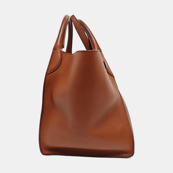BIG BAG Small Calfskin Brown