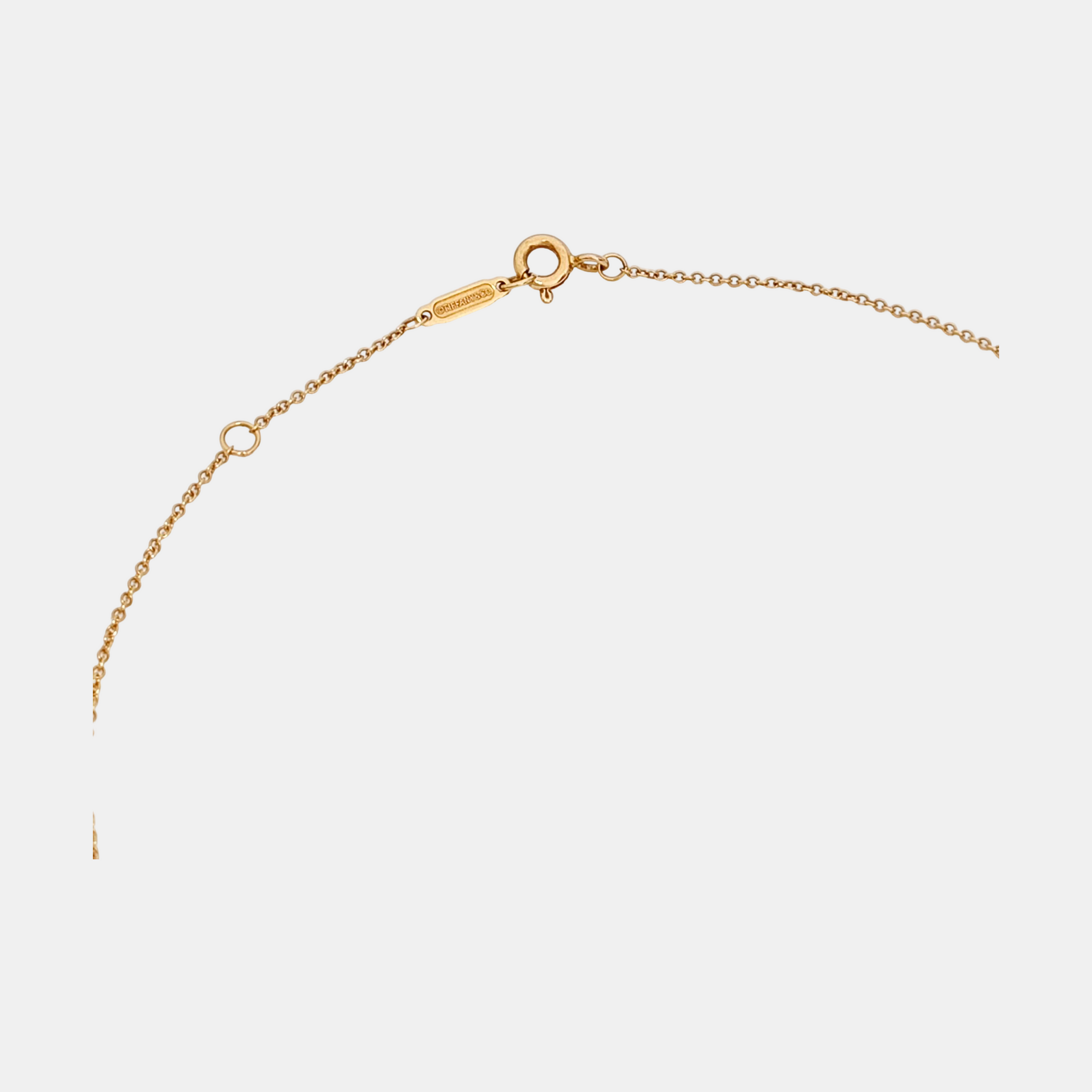 Tiffany Keys 18k Rose Gold Necklace