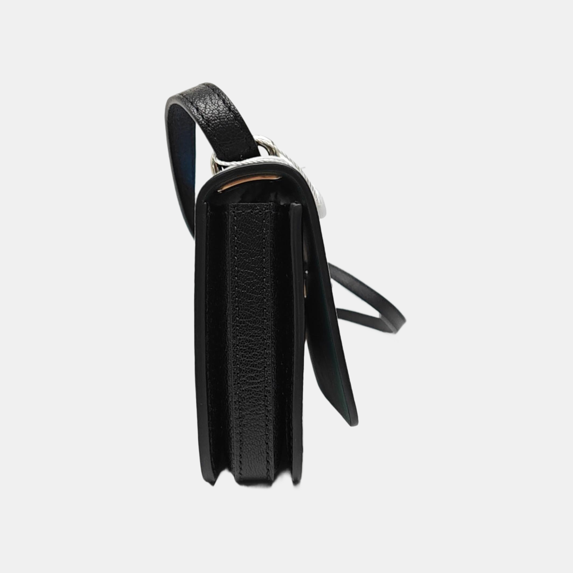 D-Ring Calfskin Black