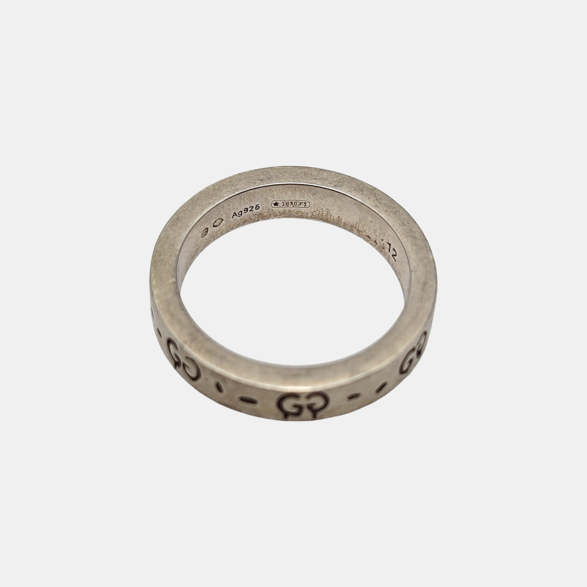 925 Sterling Silver Ring HK 12