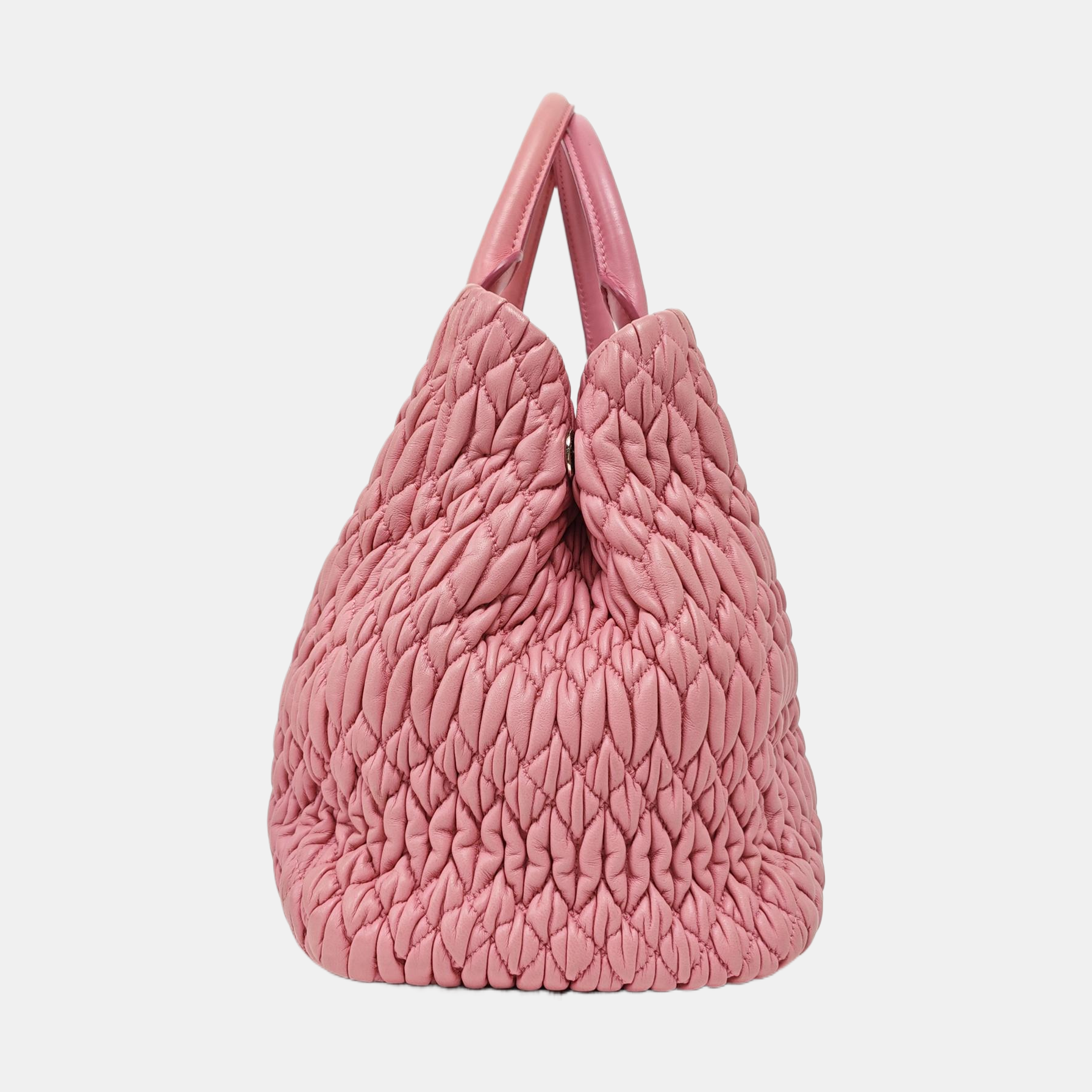 Crystal Quilted Lambskin Red
