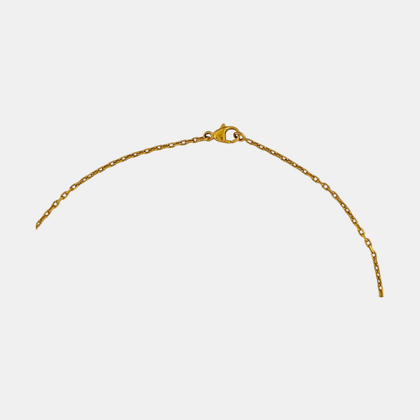 Pop H Metal Gold Necklace