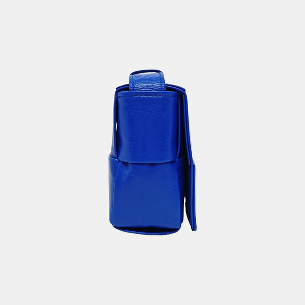 Cassette Mini Calfskin Blue