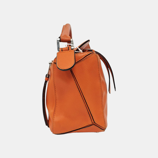 Authenticated pre-owned  Puzzle Calfskin Orange - Shoulder Bag at Looply