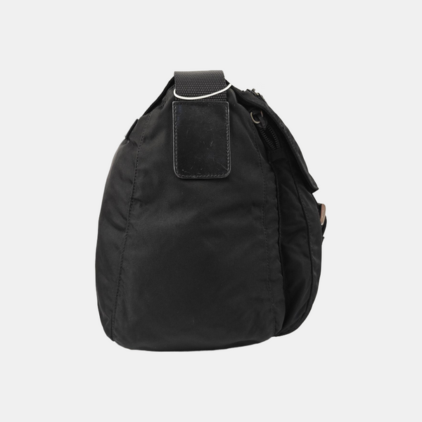 Vela Messenger Bag Nylon Black