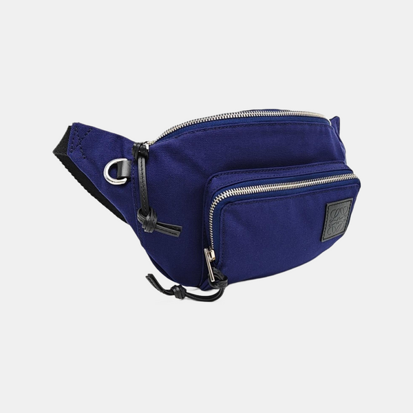 Canvas Belt Bag Blue