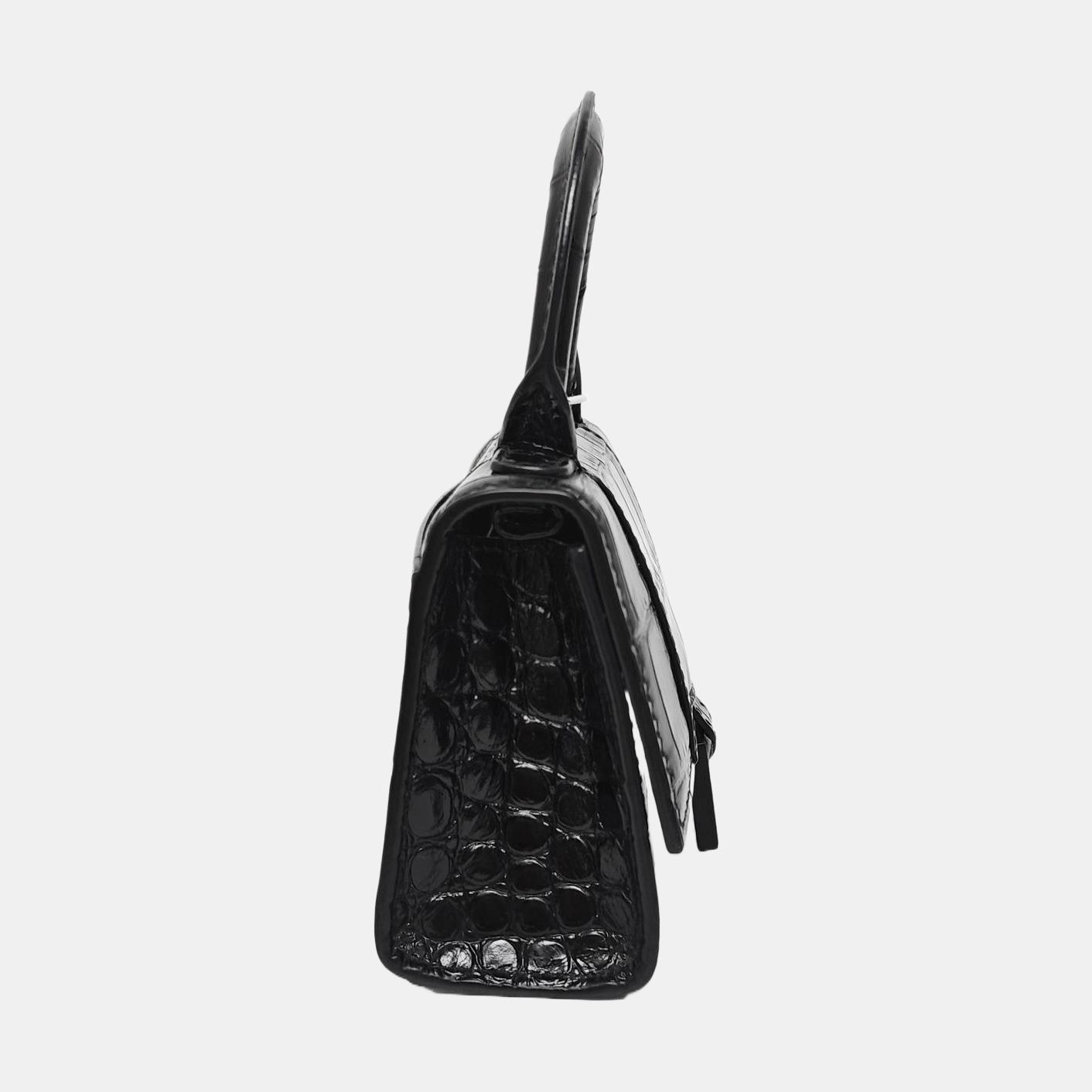 Hourglass Mini Calfskin Black