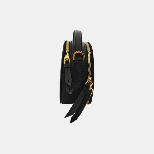 Odette Saffiano Calfskin Black