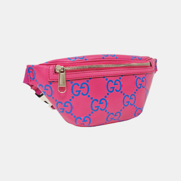 Monogram Coated Canvas Belt Bag Pink