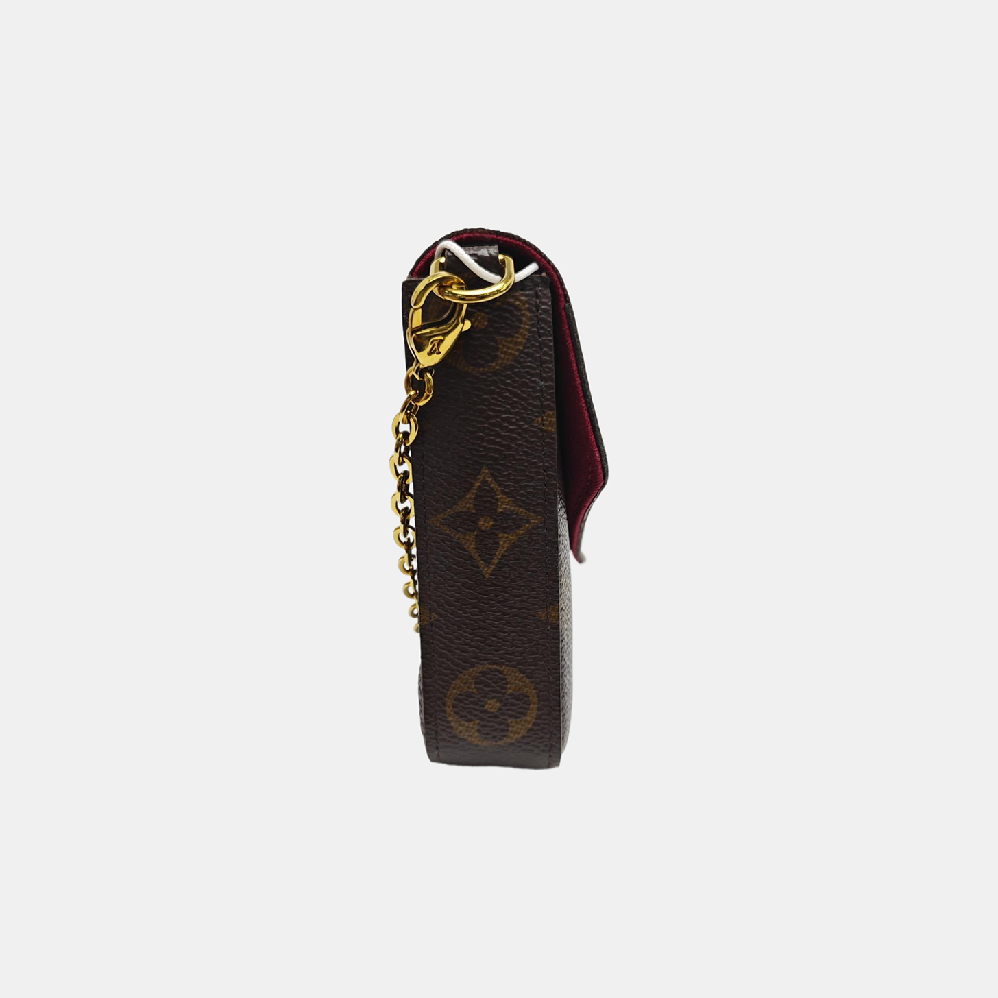 FÉLICIE Monogram Coated Canvas Brown