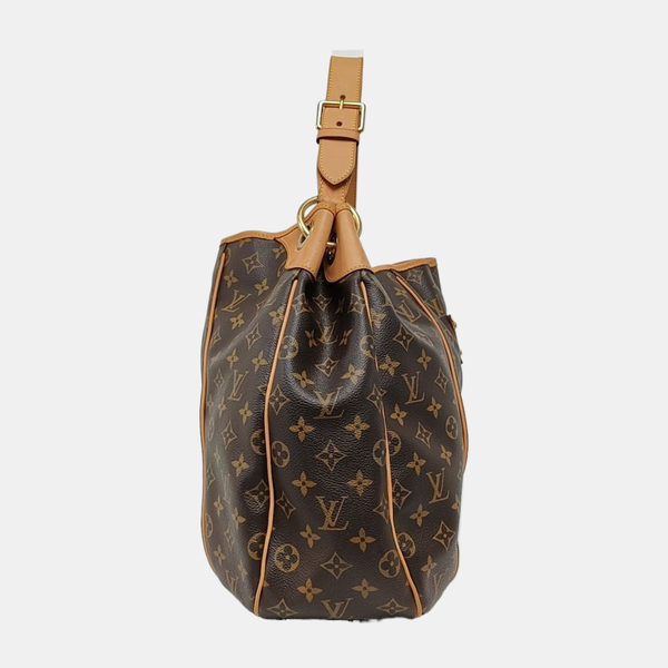 GALLIERA GM Monogram Coated Canvas Brown