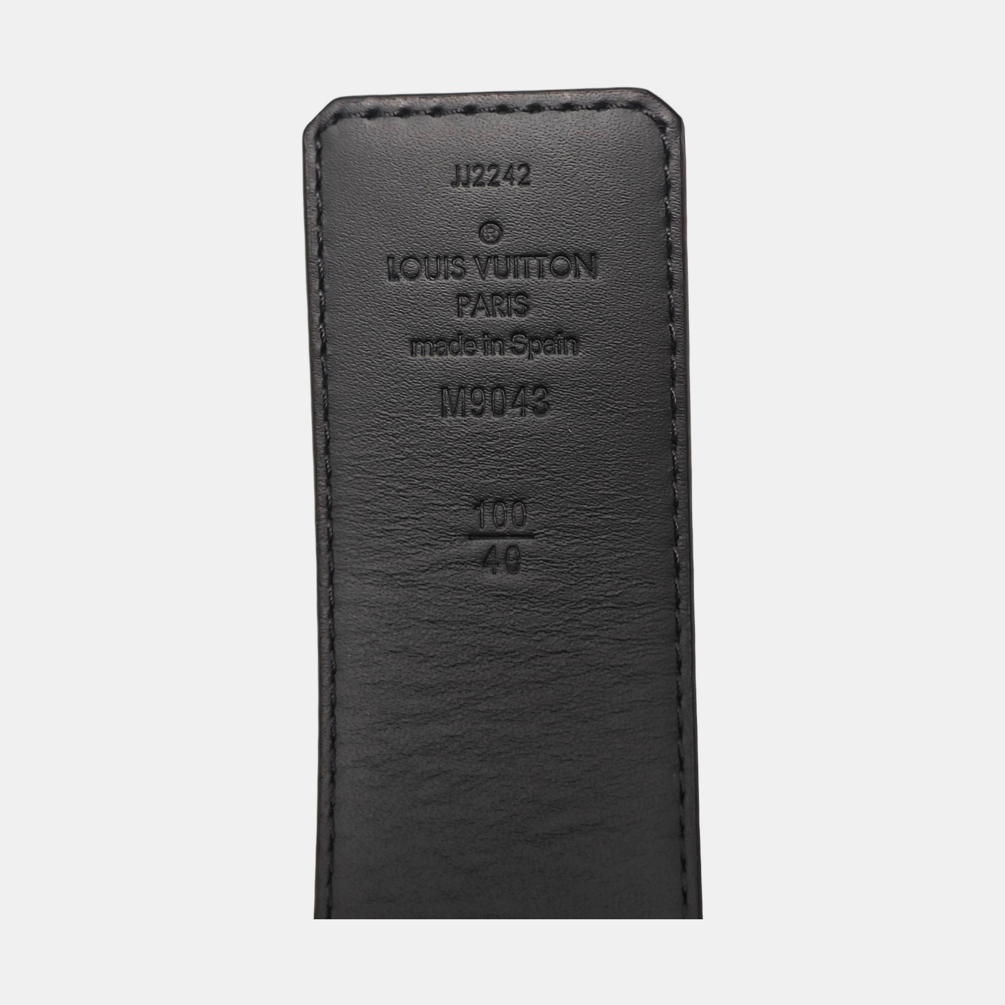 Coated Canvas Belt Black