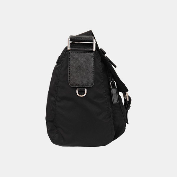 Vela Messenger Bag Nylon Black