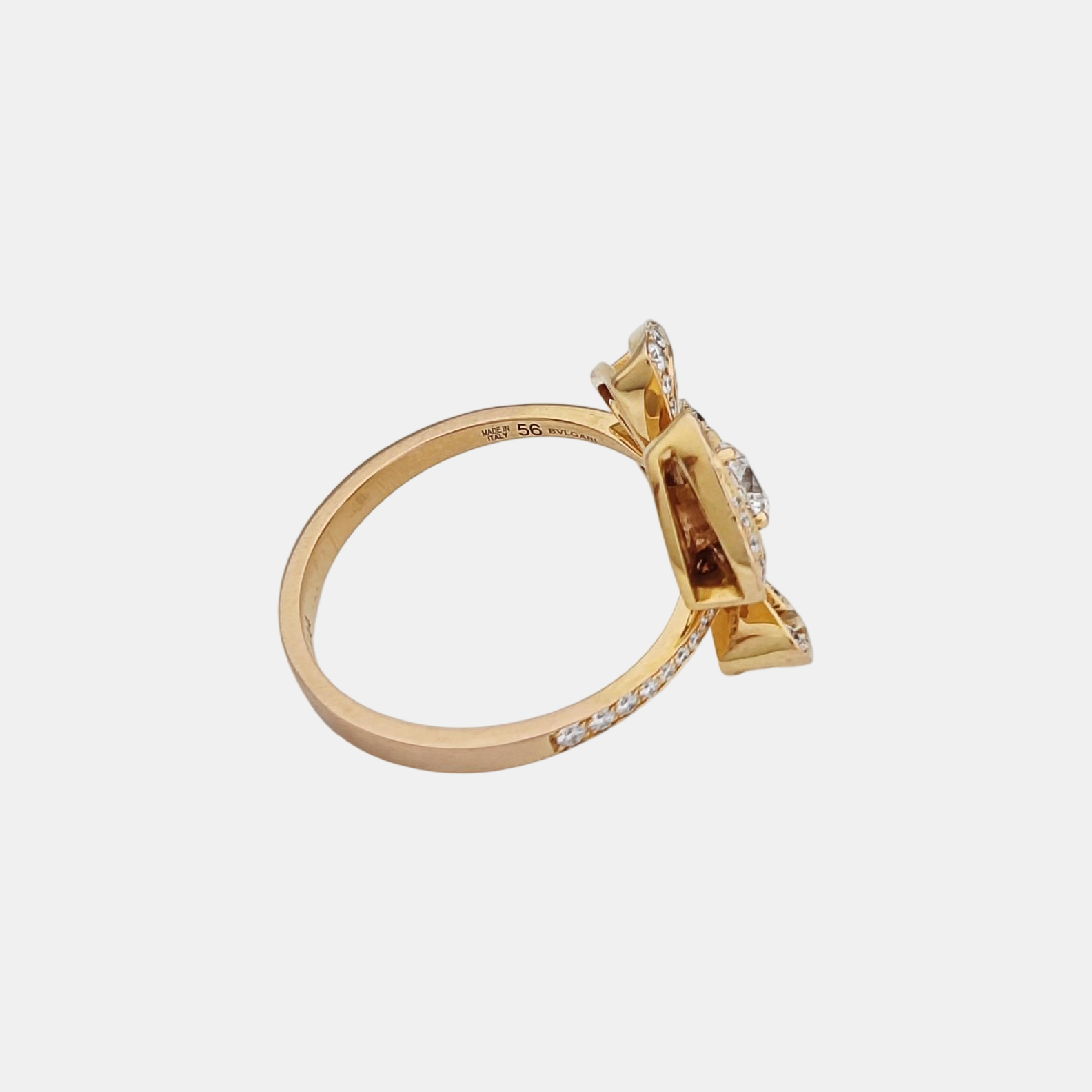 FIOREVER 18k Rose Gold Ring EU 56