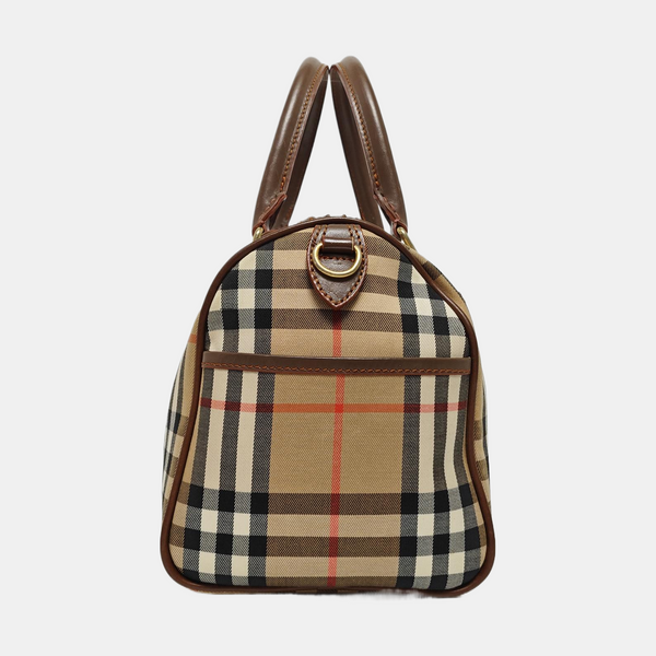 Canvas Shoulder Bag Brown