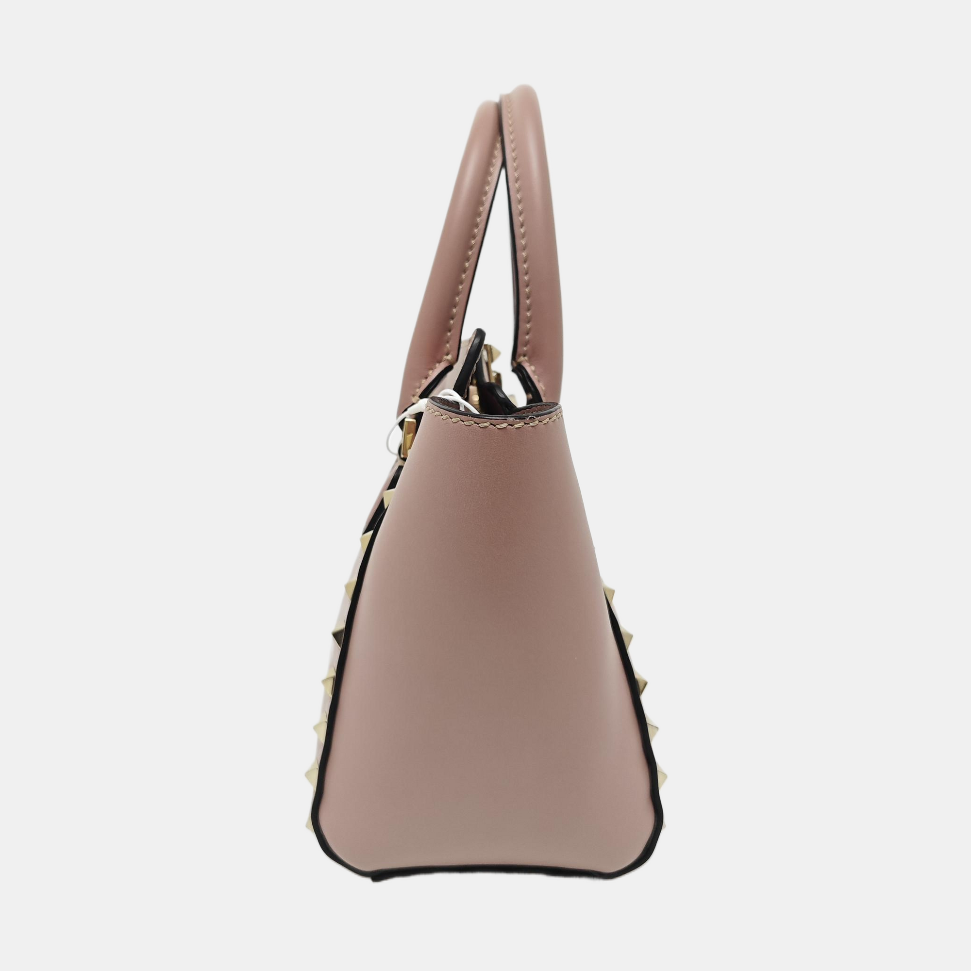 Rockstud Calfskin Pink
