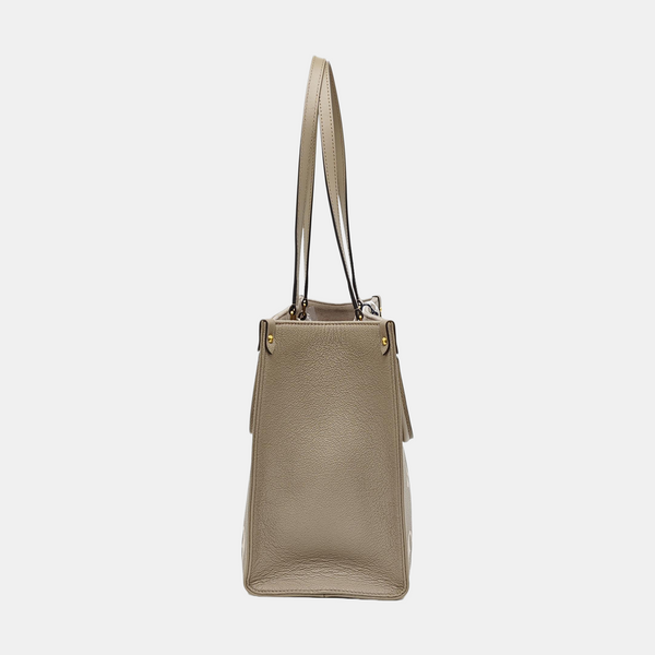 ONTHEGO MM Monogram Calfskin Gray