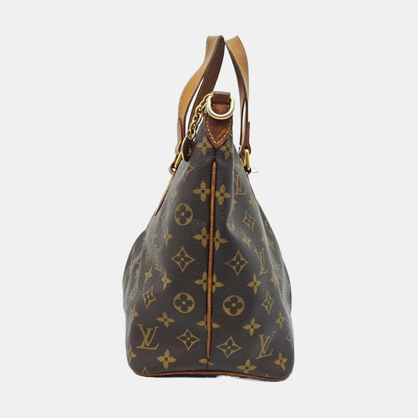 PALERMO PM Monogram Coated Canvas Brown