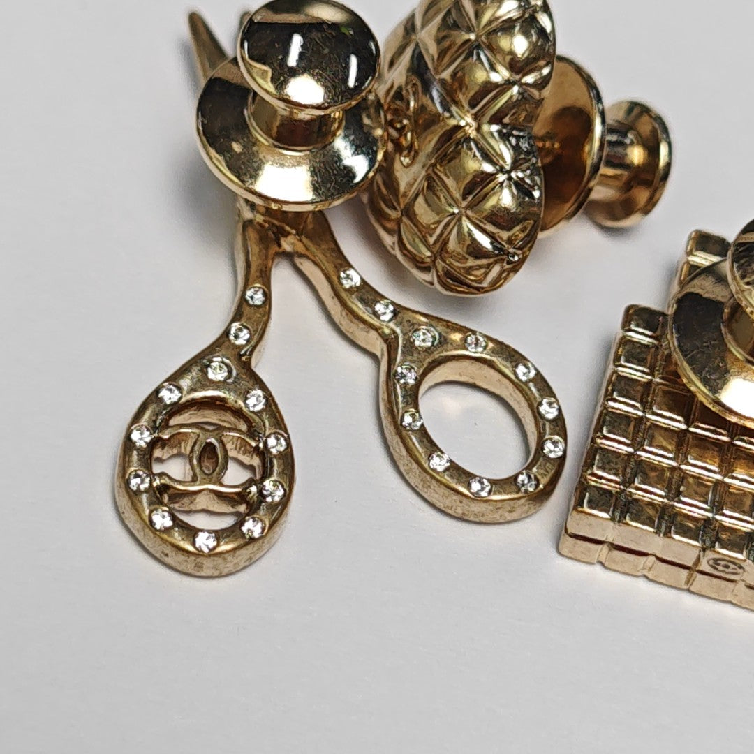 Metal Gold Jewelry Set