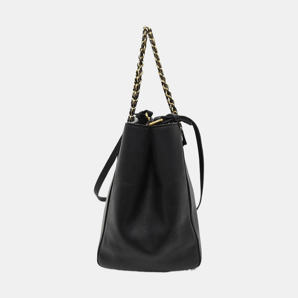 Calfskin Tote Bag Black