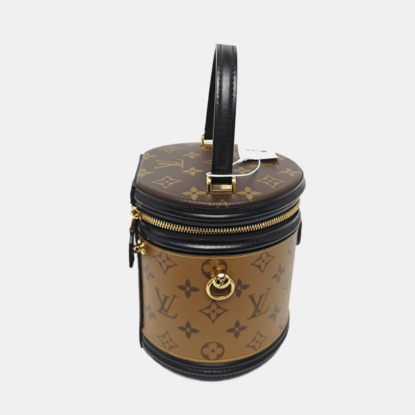 CANNES PM Monogram Coated Canvas Brown