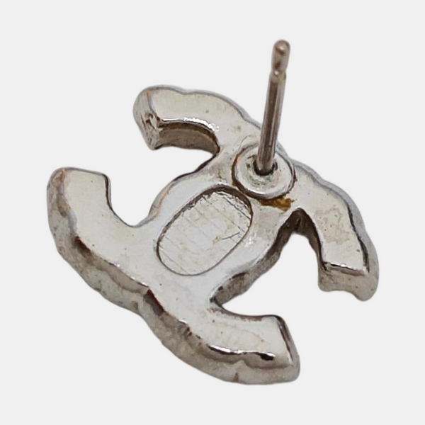 Single Earring Metal Silver Stud Earrings