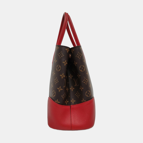 FLANDRIN Monogram Coated Canvas Brown