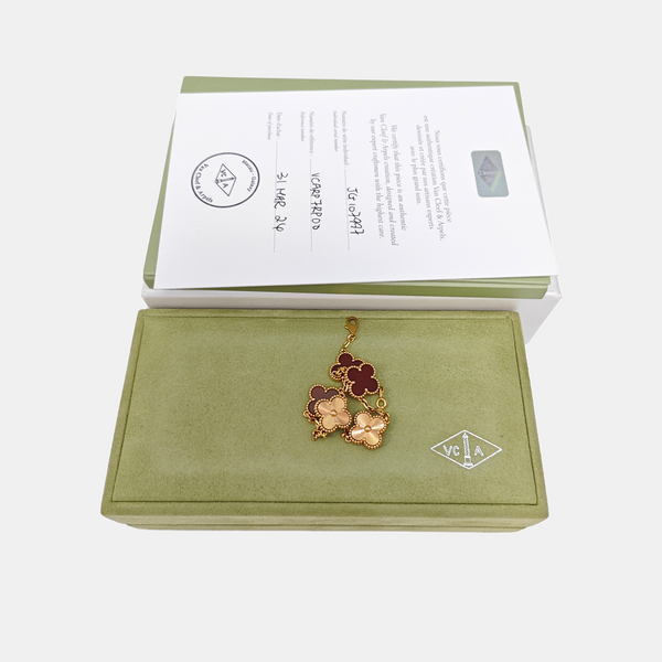 Vintage Alhambra 18k Rose Gold Bracelet