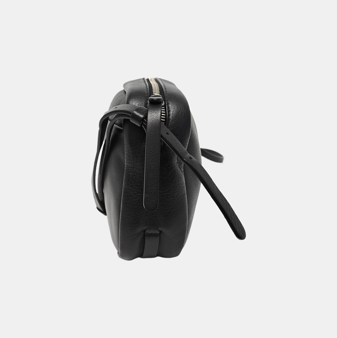 Calfskin Shoulder Bag Black